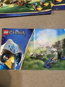LEGO 70006 Chima Cragger's Command Ship Instruction Manual Only 1-2