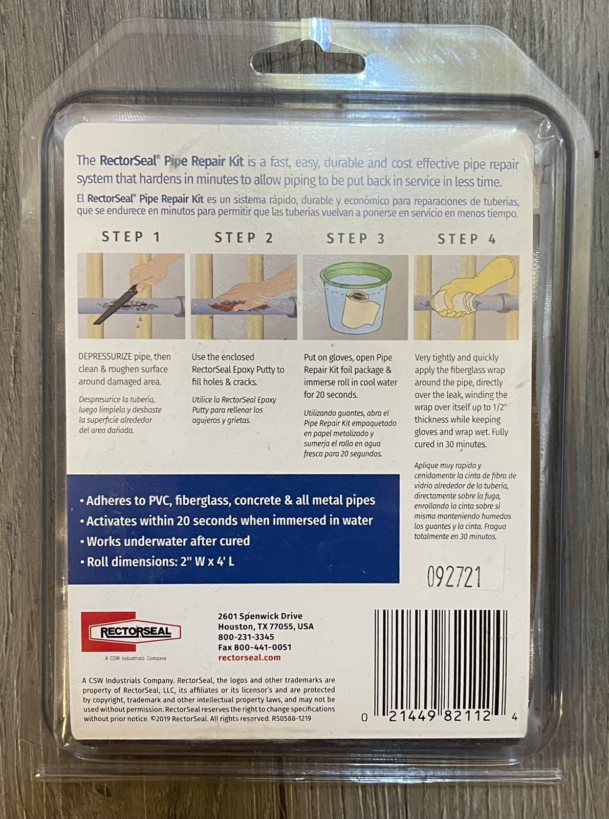 Pipe Repair Kit Rectorseal 82112 2 for sale online eBay