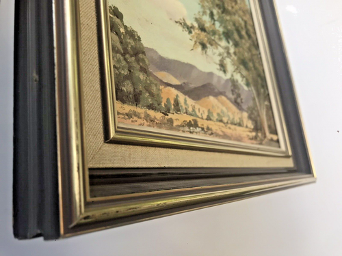 Original Australian landscape painting in acrylic on canvas, beautifully Framed - Picture 6 of 7