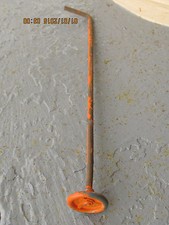 Vintage 1950's Tonka Steering Wheel Road Grader Dozer 6" Orange
