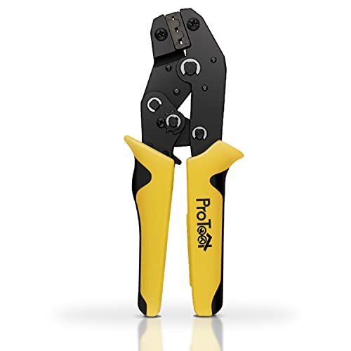 Pinza Crimpatrice Faston, Pinza per crimpare terminali elettrici faston, (S7G)