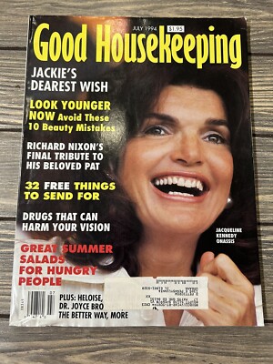 JACKIE KENNEDY ONASSIS, Good Housekeeping, July 1994, Very Good | eBay