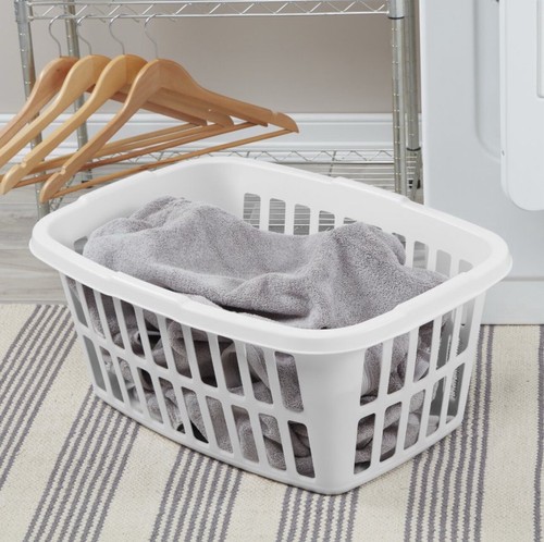 Laundry Basket White 1.5bu - Picture 4 of 5