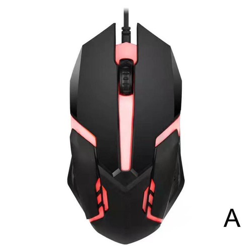 Gaming Mouse 7-Colors LED Backlight Ergonomics USB Mouse Gamer Wire d L1X6 - Bild 16 von 16