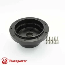 Steering Wheel Adapter Boss Kit VW Transporter Kombi T2 Type 2  1968-74 Black