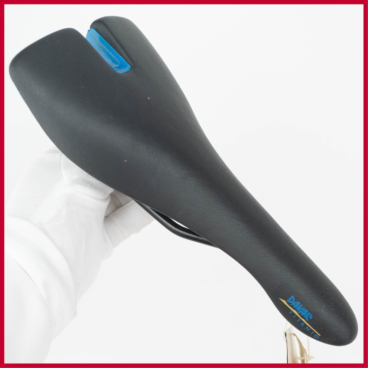 Selle Vélo Course Vintage ISCASELLE Tornado – Cuir Noir – Stock Neuf
