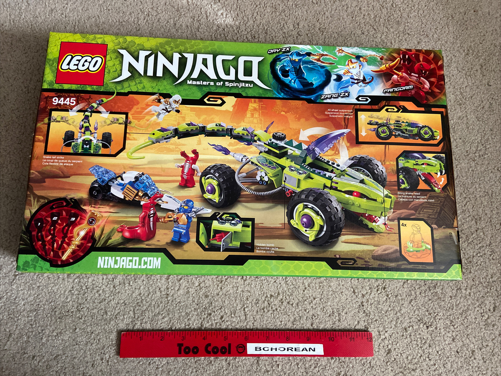 lego fangpyre truck ambush