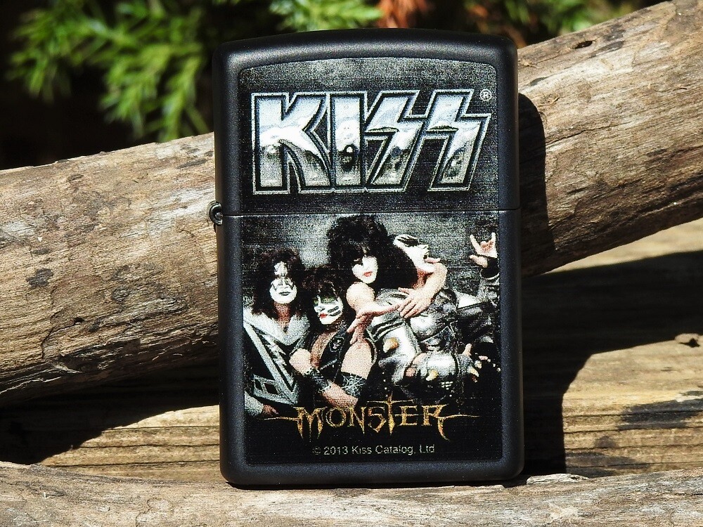 Zippo Lighter - KISS Monster - Paul Stanley - Gene Simmons - Rock