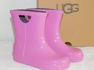 pink ugg rain boots