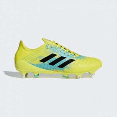 yellow and black adidas boots