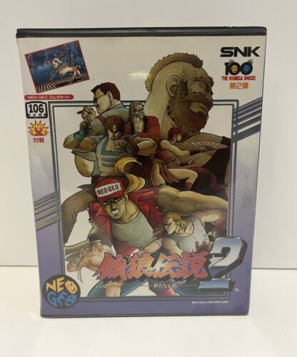 FATAL FURY 2 SNK NEO GEO NEOGEO AES RARE JAPAN 1992 - Picture 1 of 16