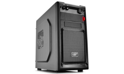 6933412712398 DeepCool DP-MATX-SMTR Computer-Gehäuse Schwarz DEEPCOOL