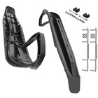 Slydog Attack 7" Black Skis w/6" Shaper Bar Complete Kit Polaris Fusion/Iq