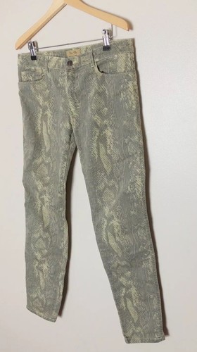 Bel Air Snakeskin Print Jeans Size 40 (UK 12) - Picture 2 of 8