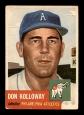 1953 Topps Set Break #97 Don Kolloway VG *OBGcards*