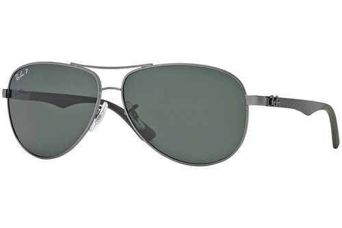 Ray-Ban Adult RB4324F Black/Green 50mm Sunglasses | eBay