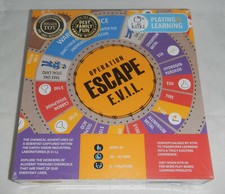 NEW Operation Escape EVIL Kitki Learning Board Game Magical World of Chemistry