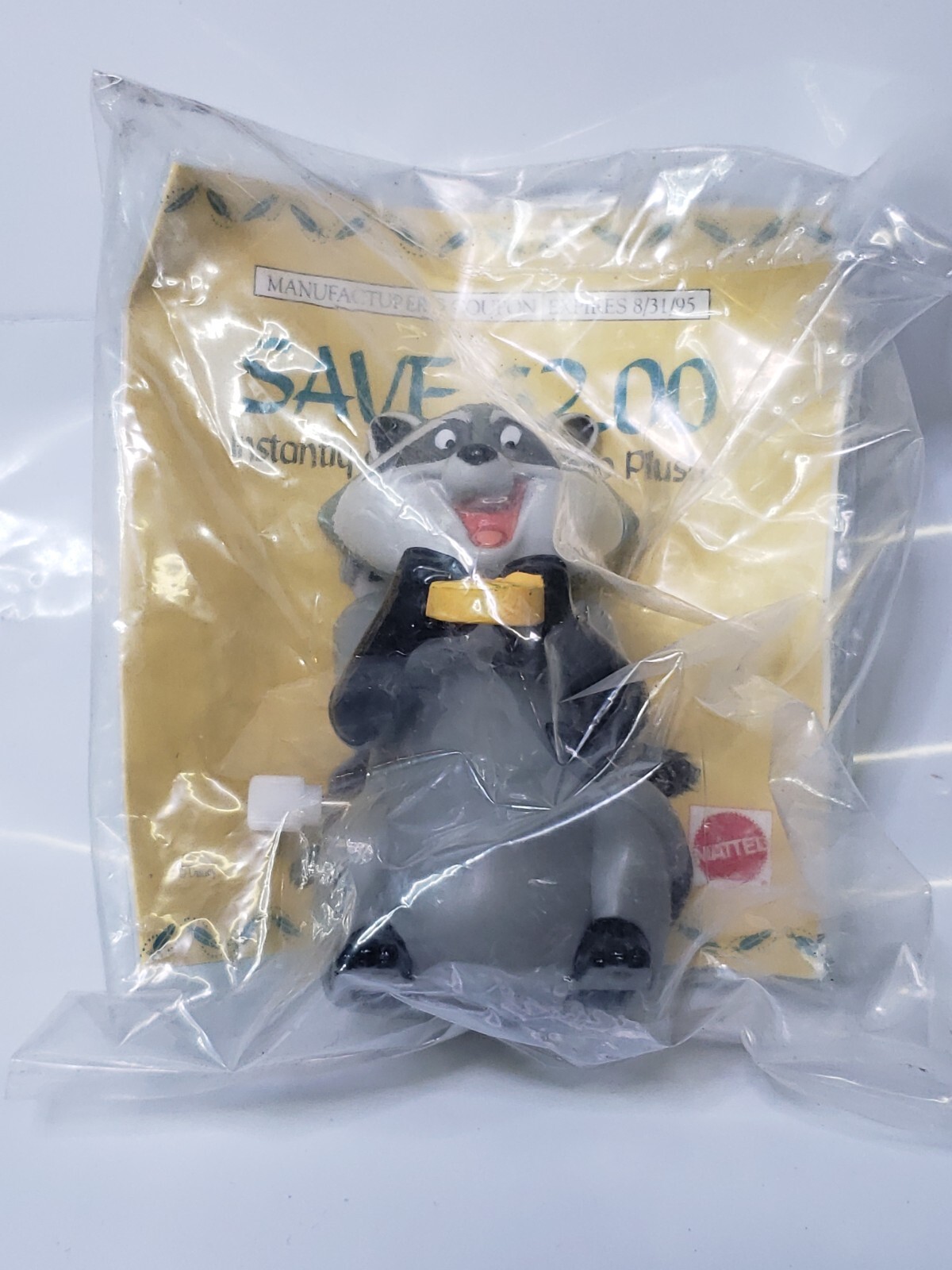 New Burger King Kids Club Disney 1995 Pocahontas  MEEKO RACOON Toy