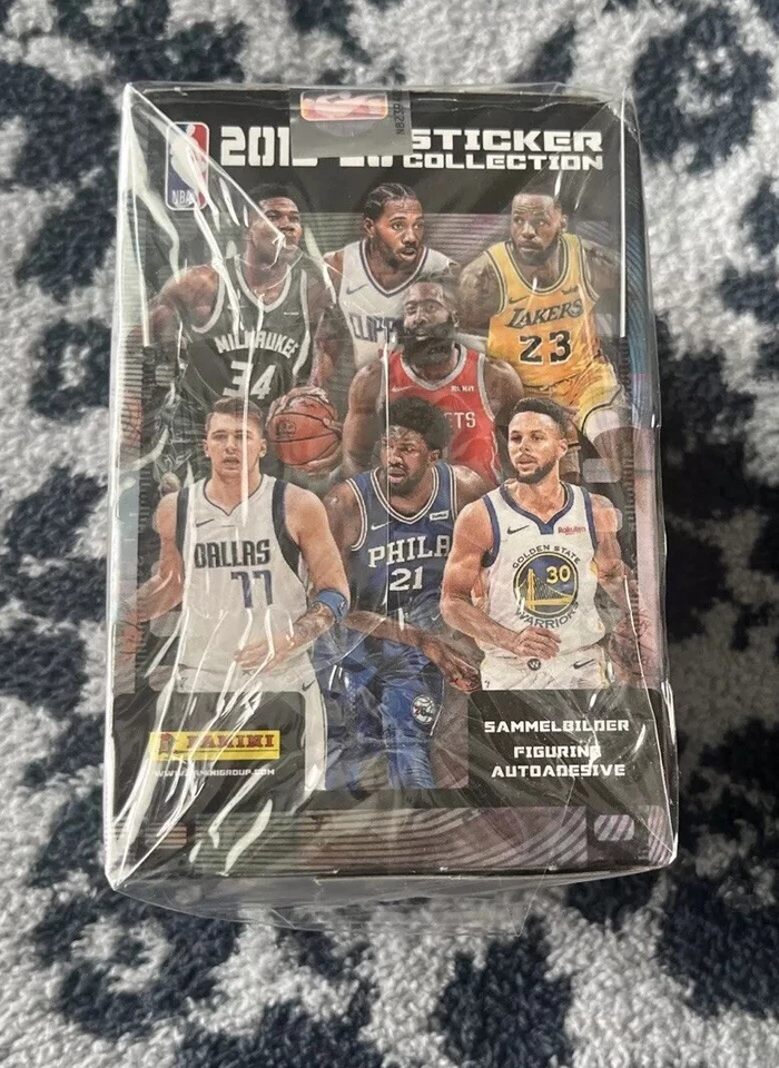 2019-20 Panini NBA Basketball Sticker and Card Collection Box Sealed - 50 Packs - Image 2 of 4