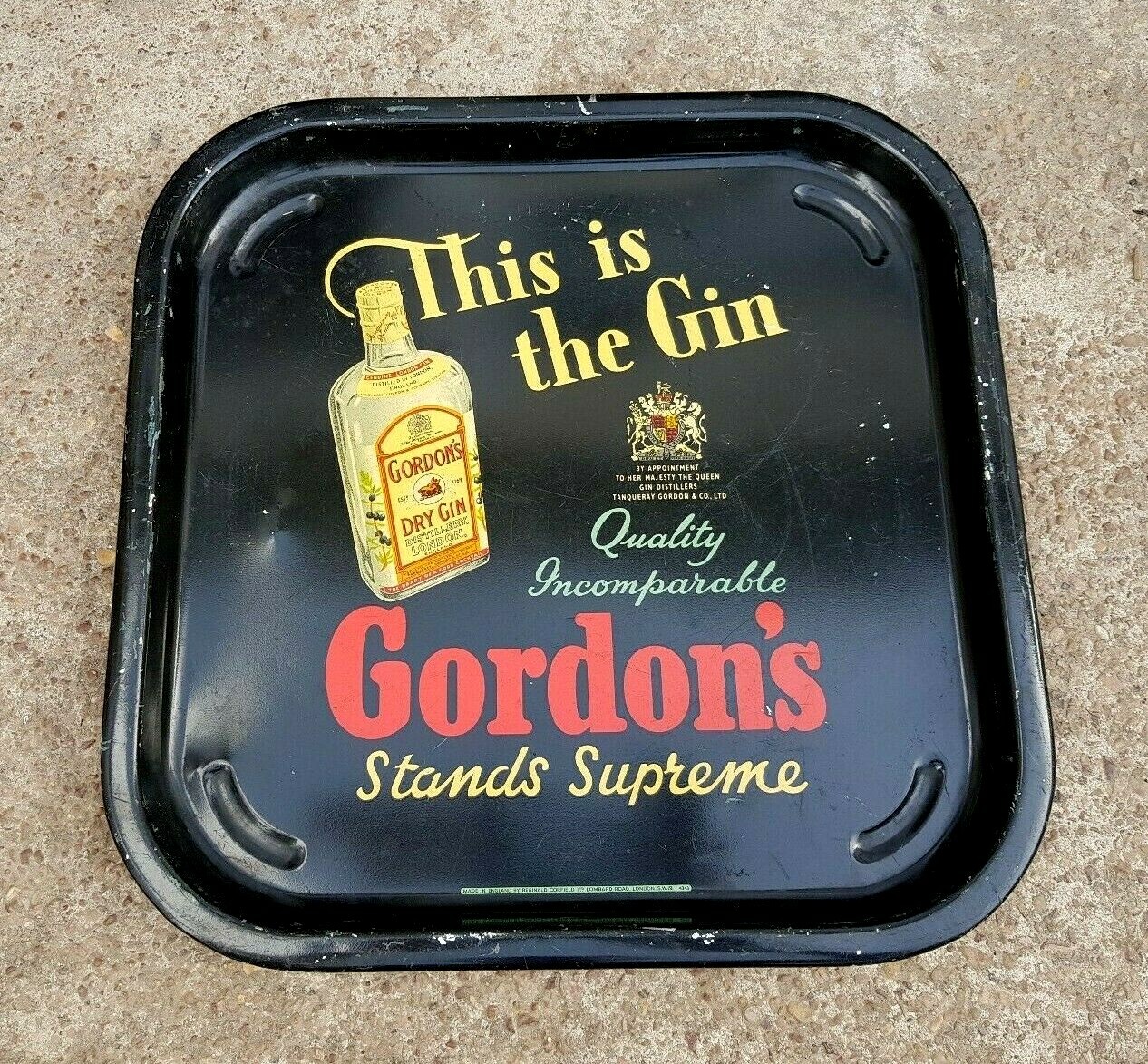 評価 ヴィンテージ GORDON'S GIN ティントレー ecousarecycling.com