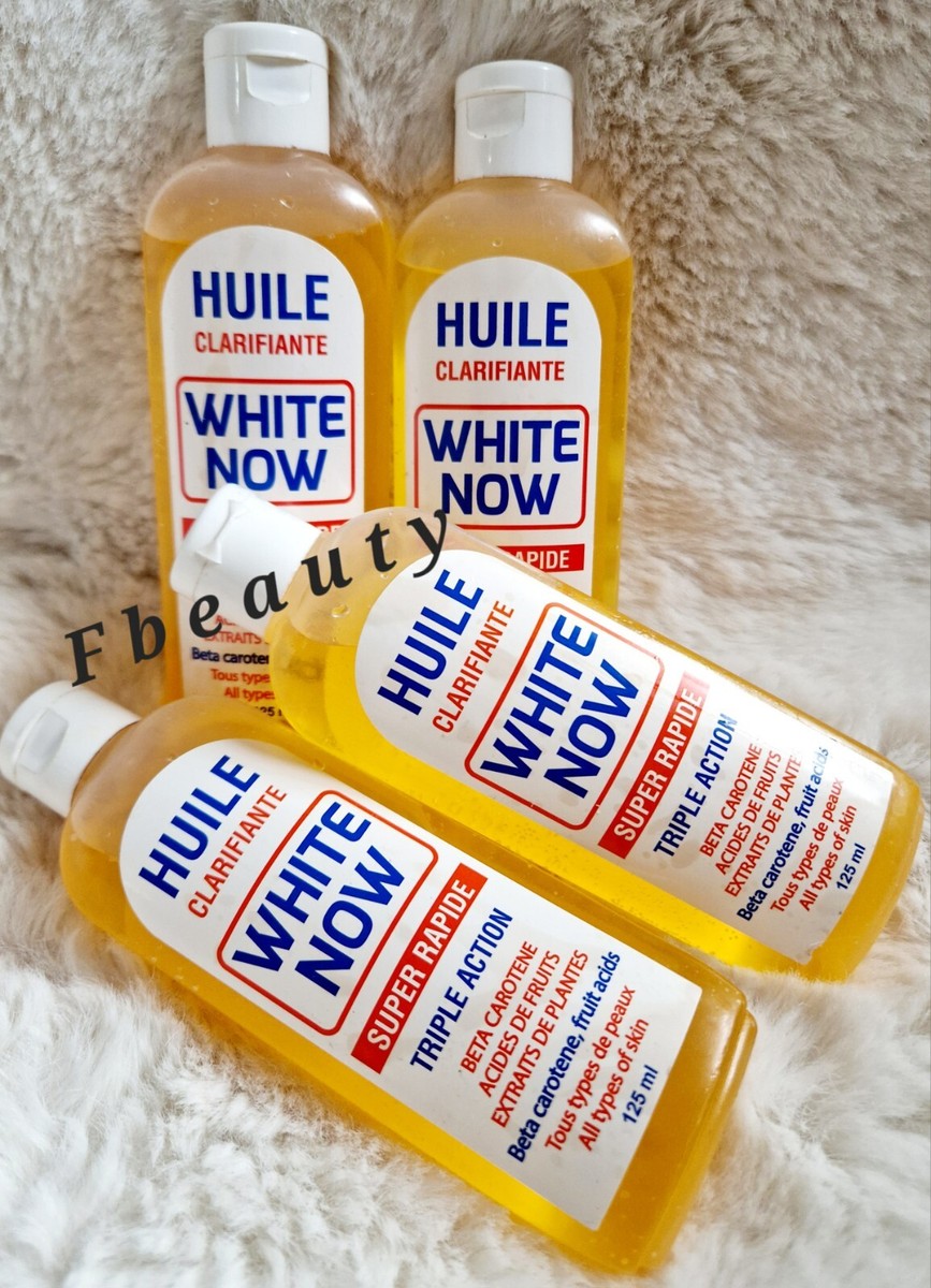 Huile éclaircissante Triple Action Advanced White - 100% Naturel, 70ml
