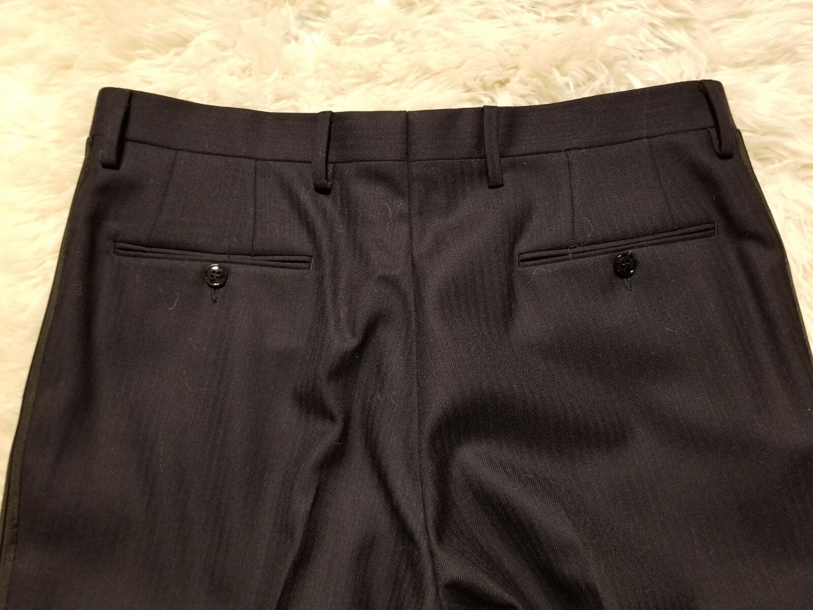 NWT $750 MP MASSIMO PIOMBO HEAVY HERRINGBONE WOOL BY KITON LUXURY 36 image 2