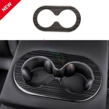 Para Chevrolet Equinox 2018-21 Acero Negro Copa de Agua Trasera Panel Marco Borde 1 pieza