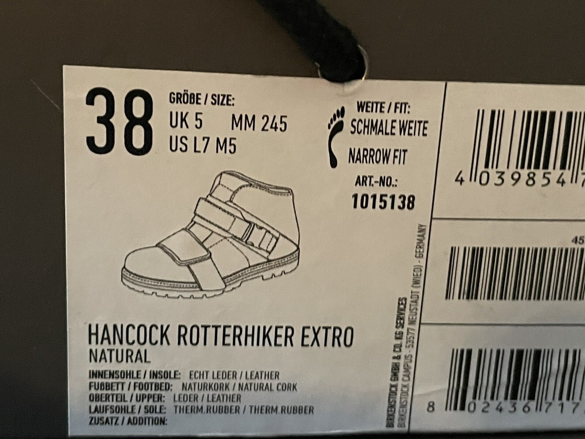 Rick Owens x Birkenstock Hancock Rotterhiker Extro Boots Tan Black 