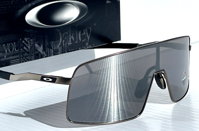 NEW Oakley SUTRO TI Matte Gunmetal PRIZM Black lens Sunglass 6013