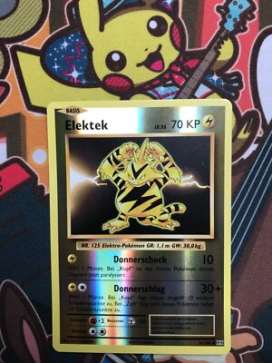 Elektek Reverse 41/108 Evolution deutsch Pokemon Karten NM