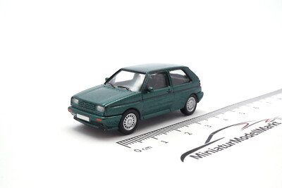 VW Rallye Golf - metallic-dunkelgrün - 1989 - 1:87 - PCX87 (PCX870084)