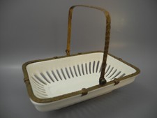 Wächtersbach Henkelkorb durchbrochen mit Metallmontierung 4670/0 Bienenkorb