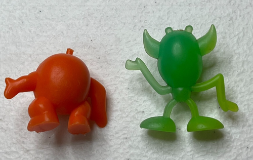 CEREAL PREMIUM R&L CRATER CRITTERS kelloggs vintage space aliens - Picture 2 of 4