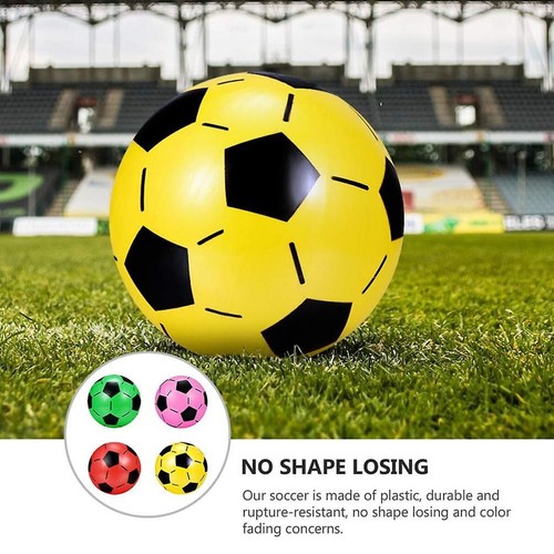 8" Inflatable Football Kids Sports Beach Ball Pool Toys Games Party Bags Fillers - Picture 8 of 36
