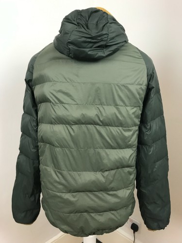 MENS PUFFER JACKET GREEN TRESPASS PUFFA 