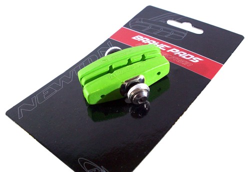 SCATTO FISSO COPPIA PATTINI FRENO VERDE FRENI BICI FIXIE FIXED BMX CORSA  COLORE | eBay