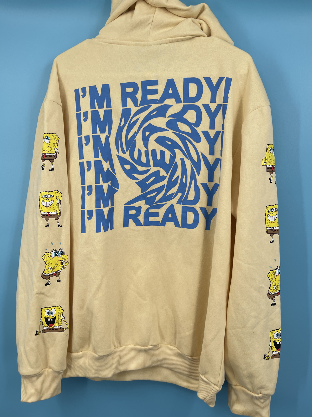 HTF Nickelodeon Spongebob Squarepants Fleece Hood… - image 2