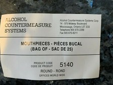 alcohol countermeasure mouthpieces 200  item 5140