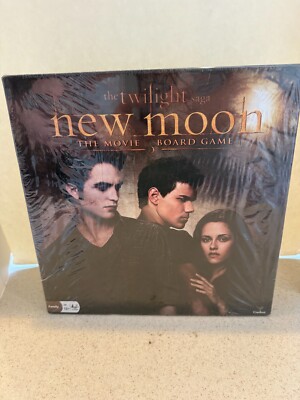 The Twilight Saga: New Moon The Movie Board Game New & Sealed 2009 By Cardinal!!