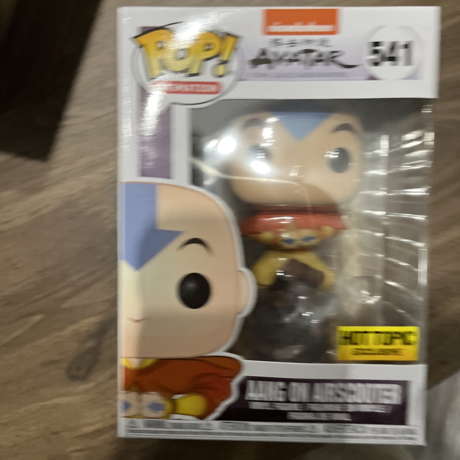 Funko Pop Avatar: The Last Airbender - Aang On Airscooter Glow Chase Action...