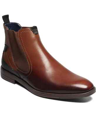 Stacy Adams Men's Rayford Plain Toe Chelsea Boots 11.5 11 1/2 New in Box
