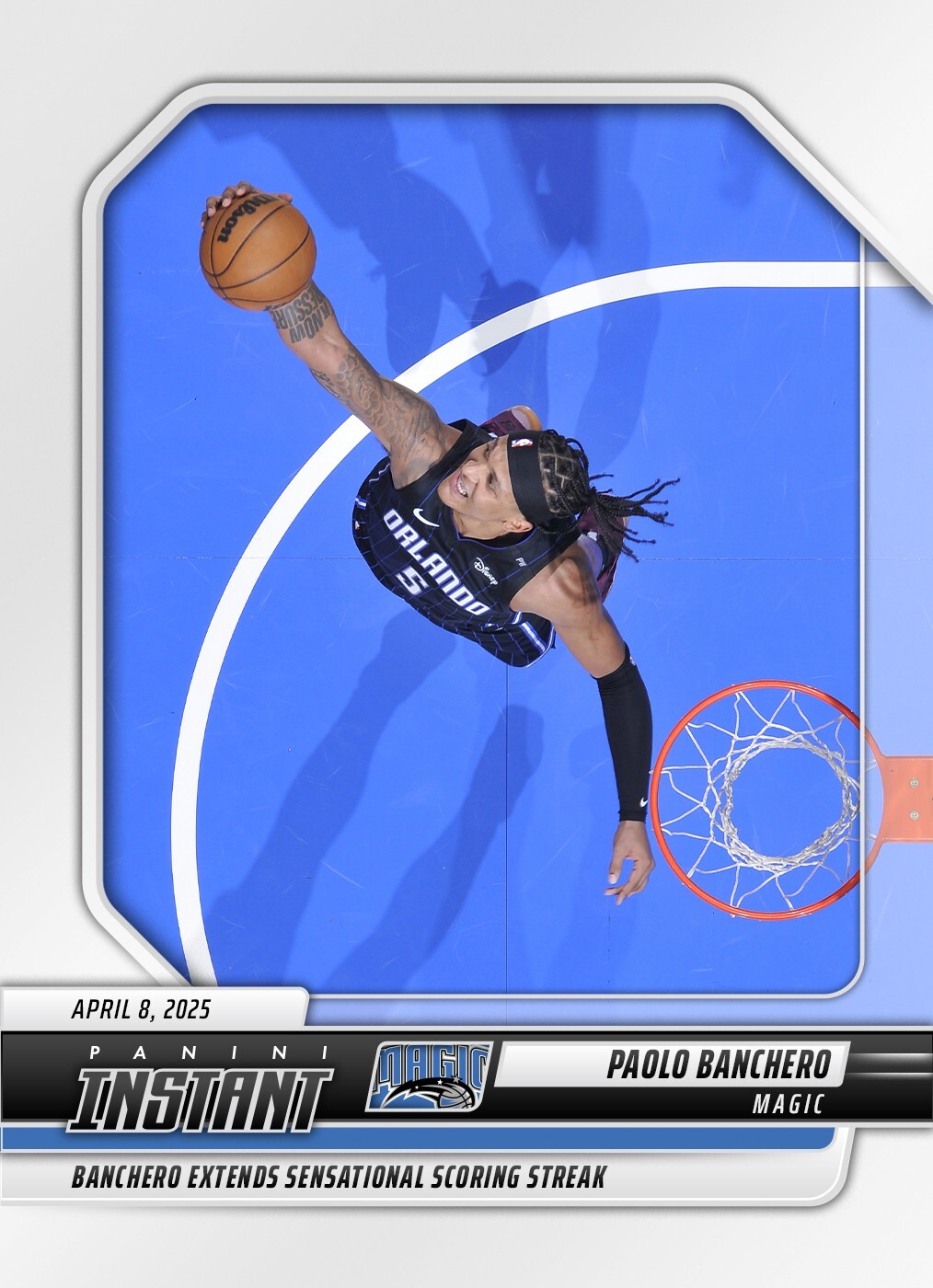 2024-25 Panini Instant NBA #506 Paolo Banchero Orlando Magic PRESALE