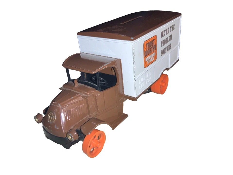 ERTL 1926 Mack Bull perro camión de reparto vehículo banco #2587G edición limitada Foto 2 de 4