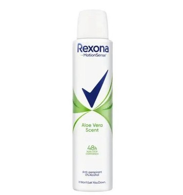 30,79 /L- 6x REXONA Deospray Antitranspirant,Motion Sense System Aloe Vera-200ml