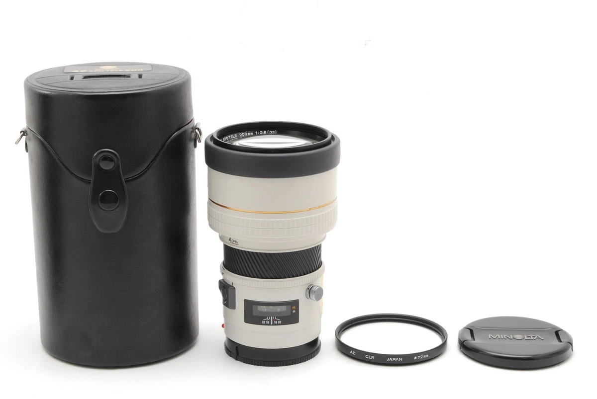 Minolta f/2.8 Camera Lenses 200mm Focal for sale | eBay