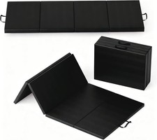 6x2 Ft Gymnastics Mat Gymnastics Tumbling Mats Thick Portable Home Gym Floor Pad