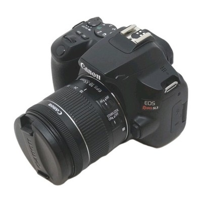 Canon EOS Rebel SL3 24.1MP Digital Camera - Black (Kit with EF-S 18-55mm f/4-5.6