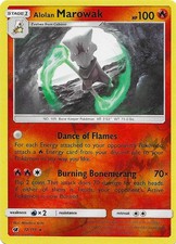 Alolan Marowak 12/111 Sm-Crimson Invasion Reverse Holo