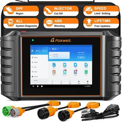Heavy Duty Truck Scanner Diesel ScanTool DPF Regen/Injector Cutoff/Limit Setting