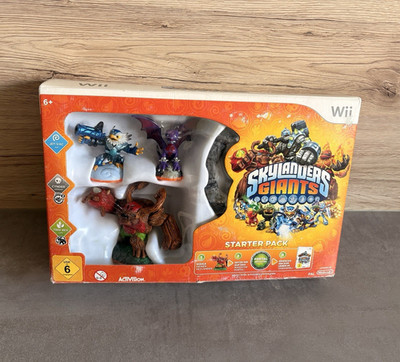 Skylanders Giants Starter Pack Wii Portal of Power 3 Figuren Jet-Vac